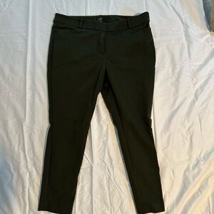 LOFT - Dark Green - Ankle Skinny - Plus